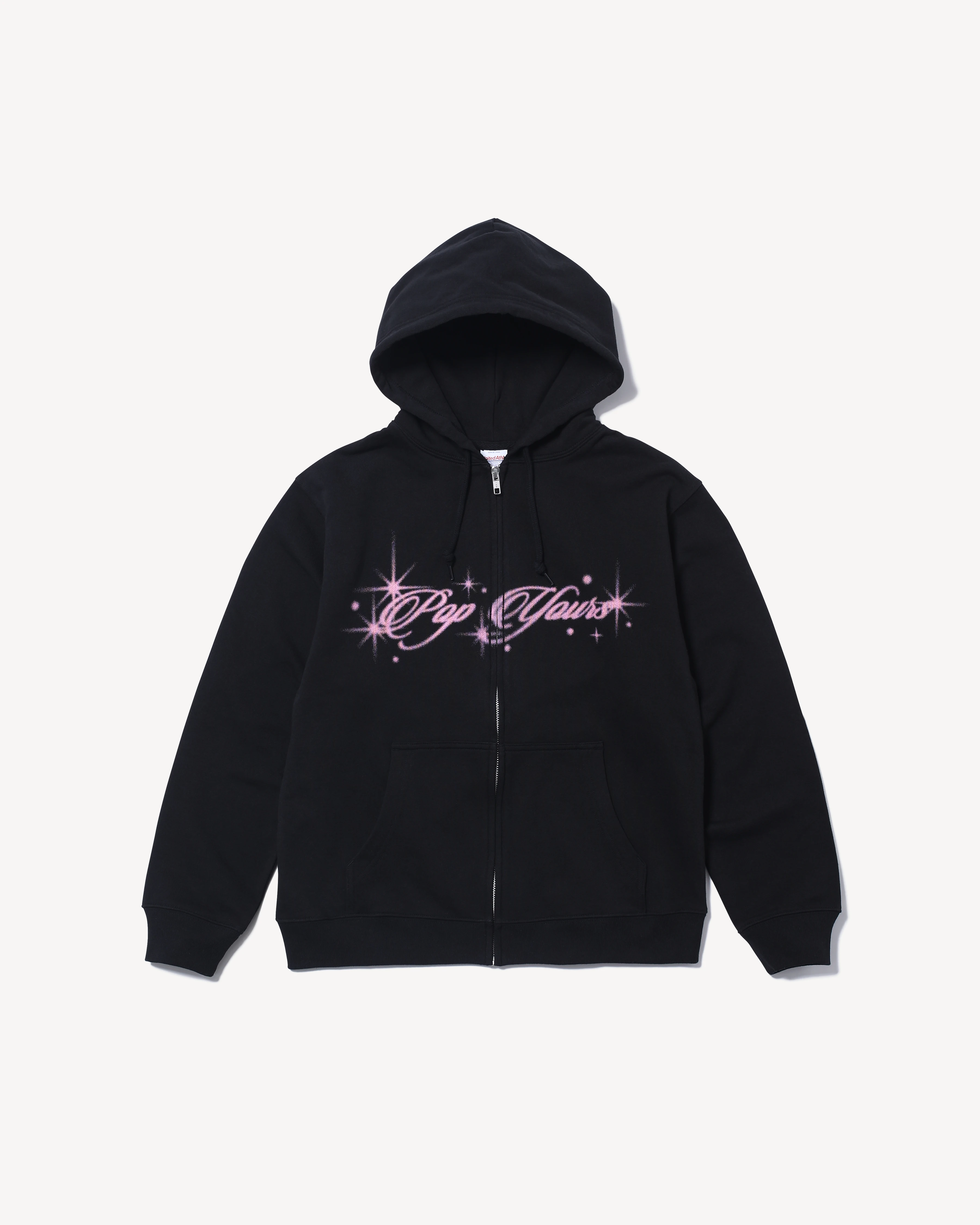 Spray Print Logo Hoodie