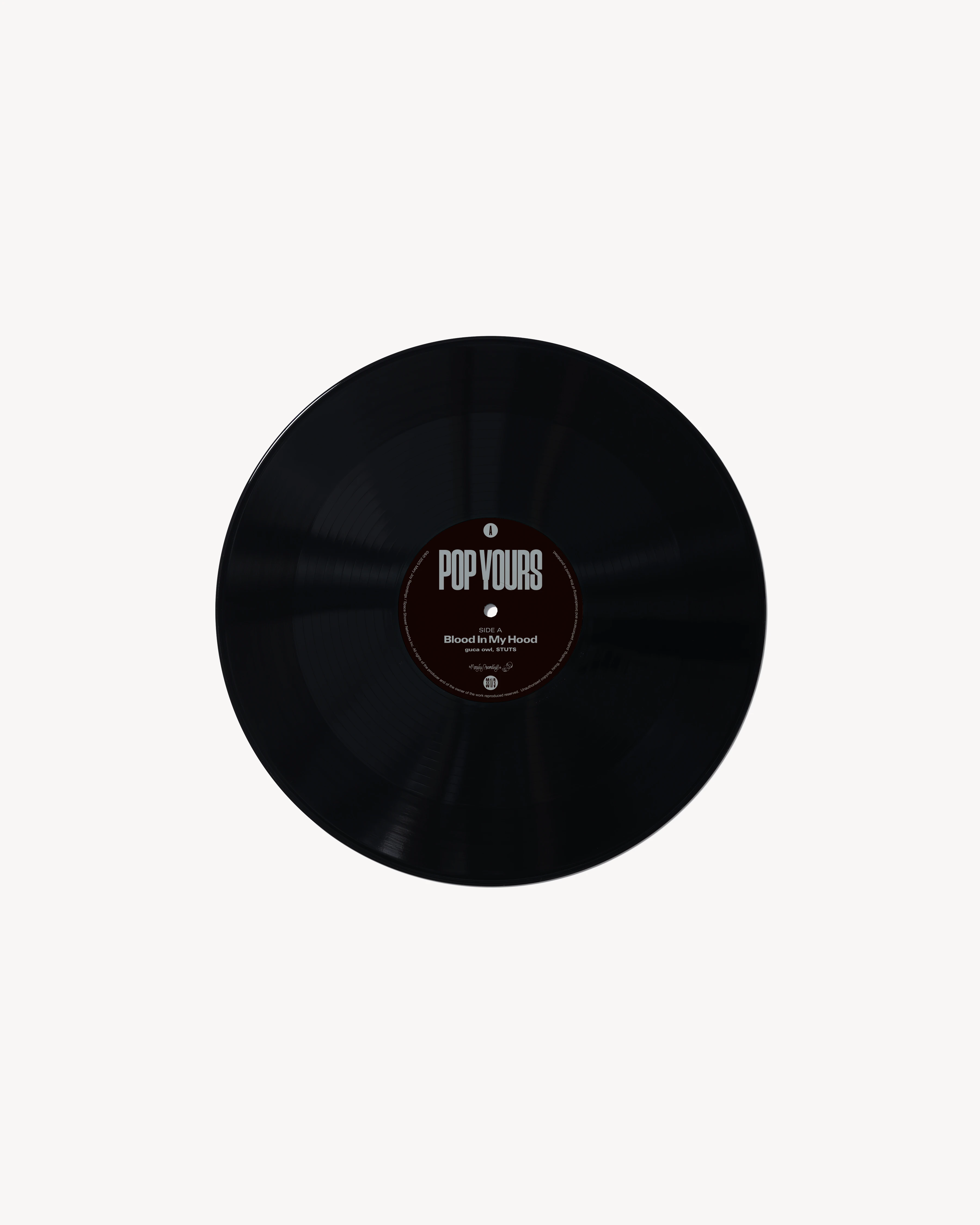 guca owl, STUTS - Blood In My Hood 12inch guca owl, STUTS - Blood In My Hood 12inch
