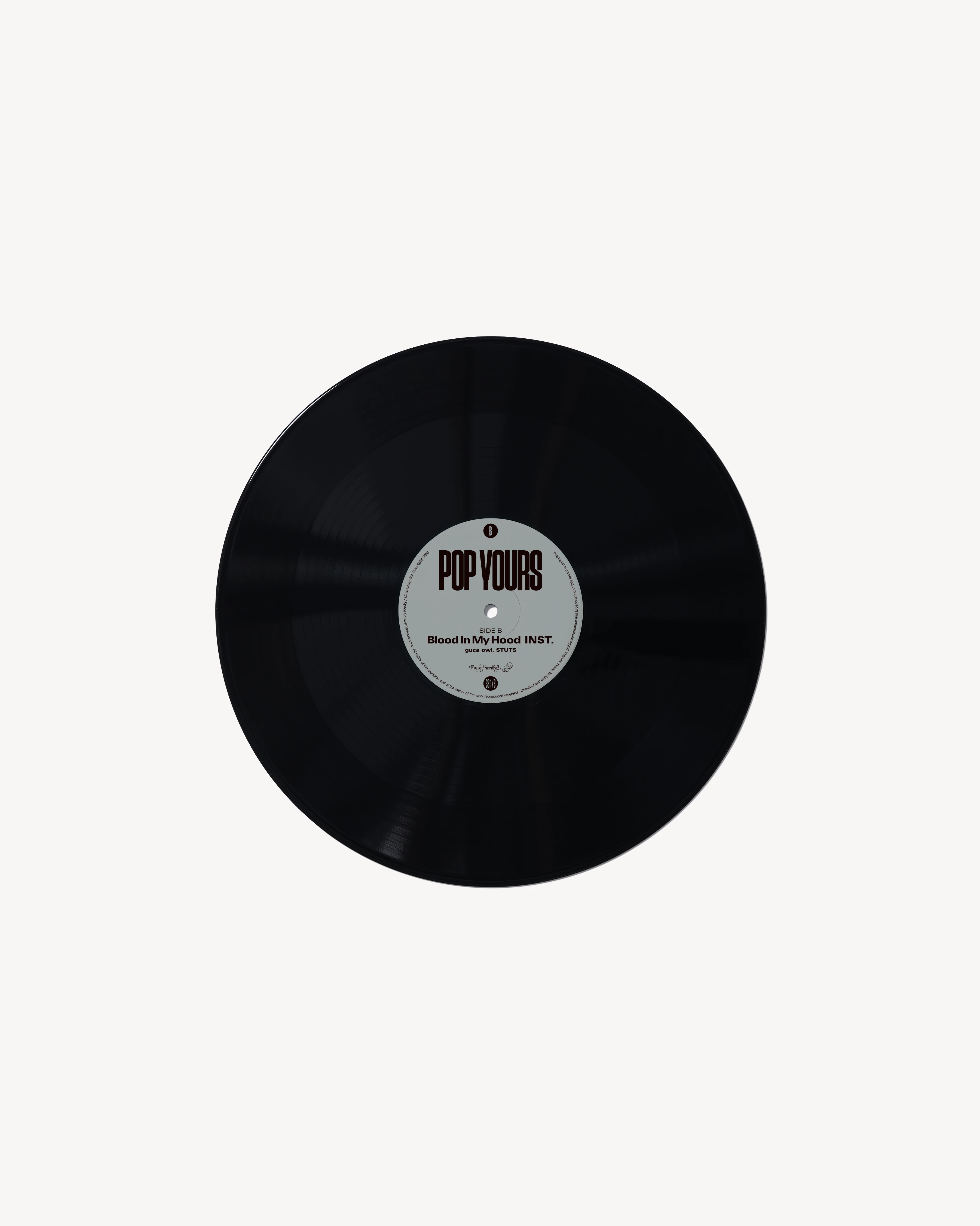 guca owl, STUTS - Blood In My Hood 12inch