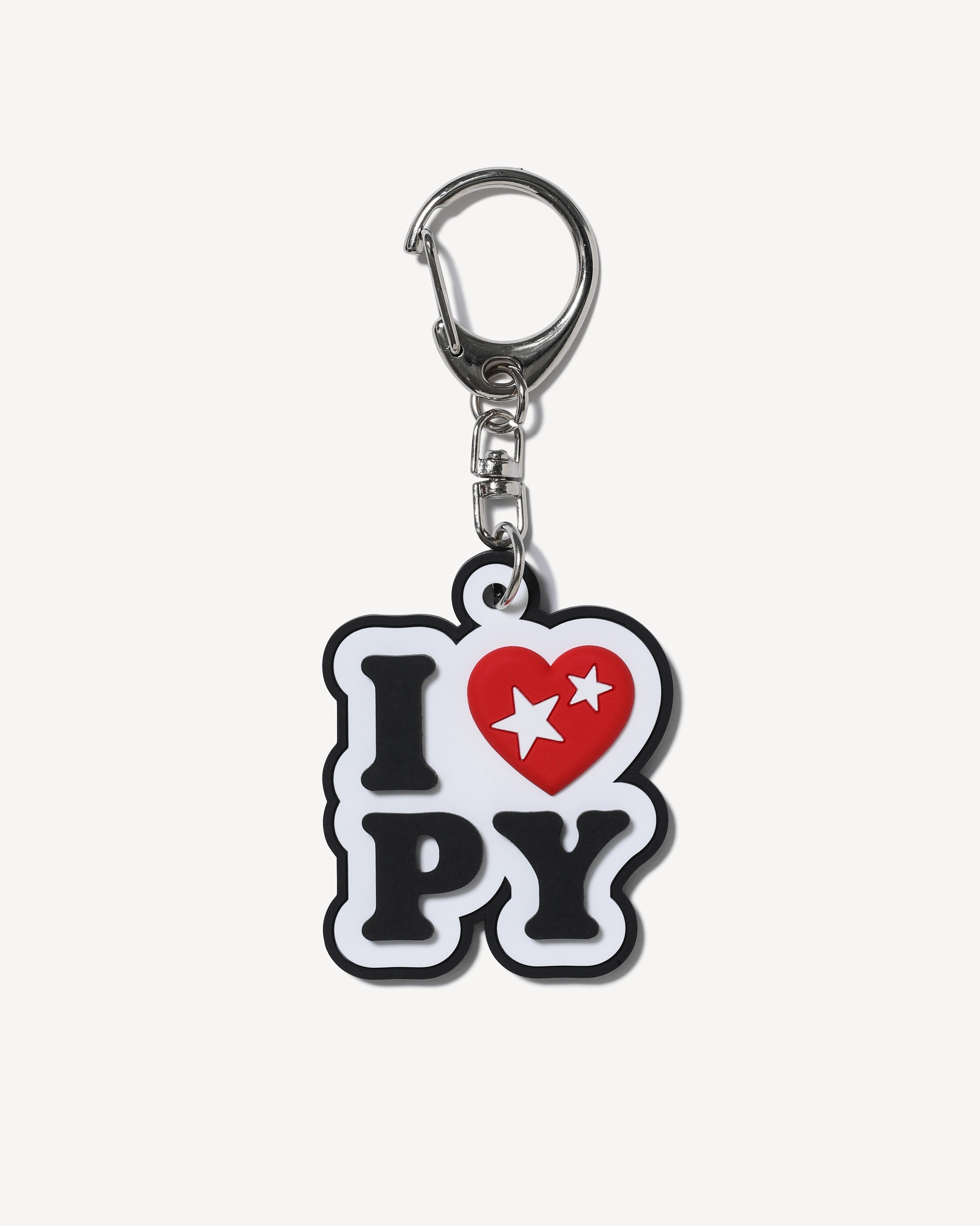 I♡PY Rubber Keychain
