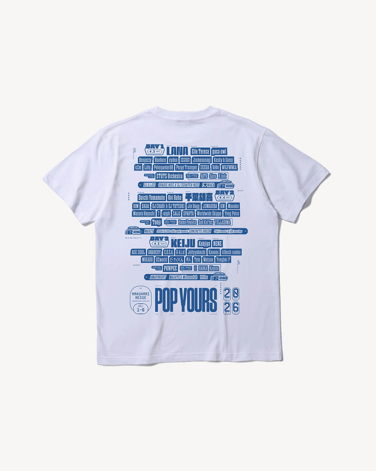 LINE UP TEE