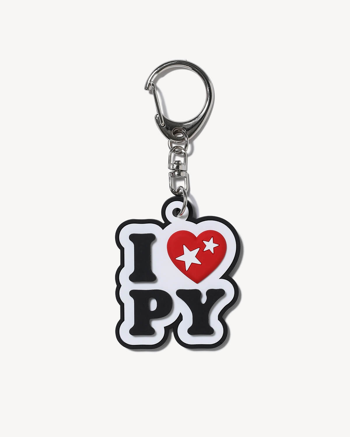 I♡PY Rubber Keychain