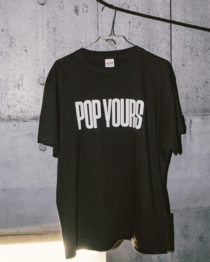 POP YOURS Logo Tee