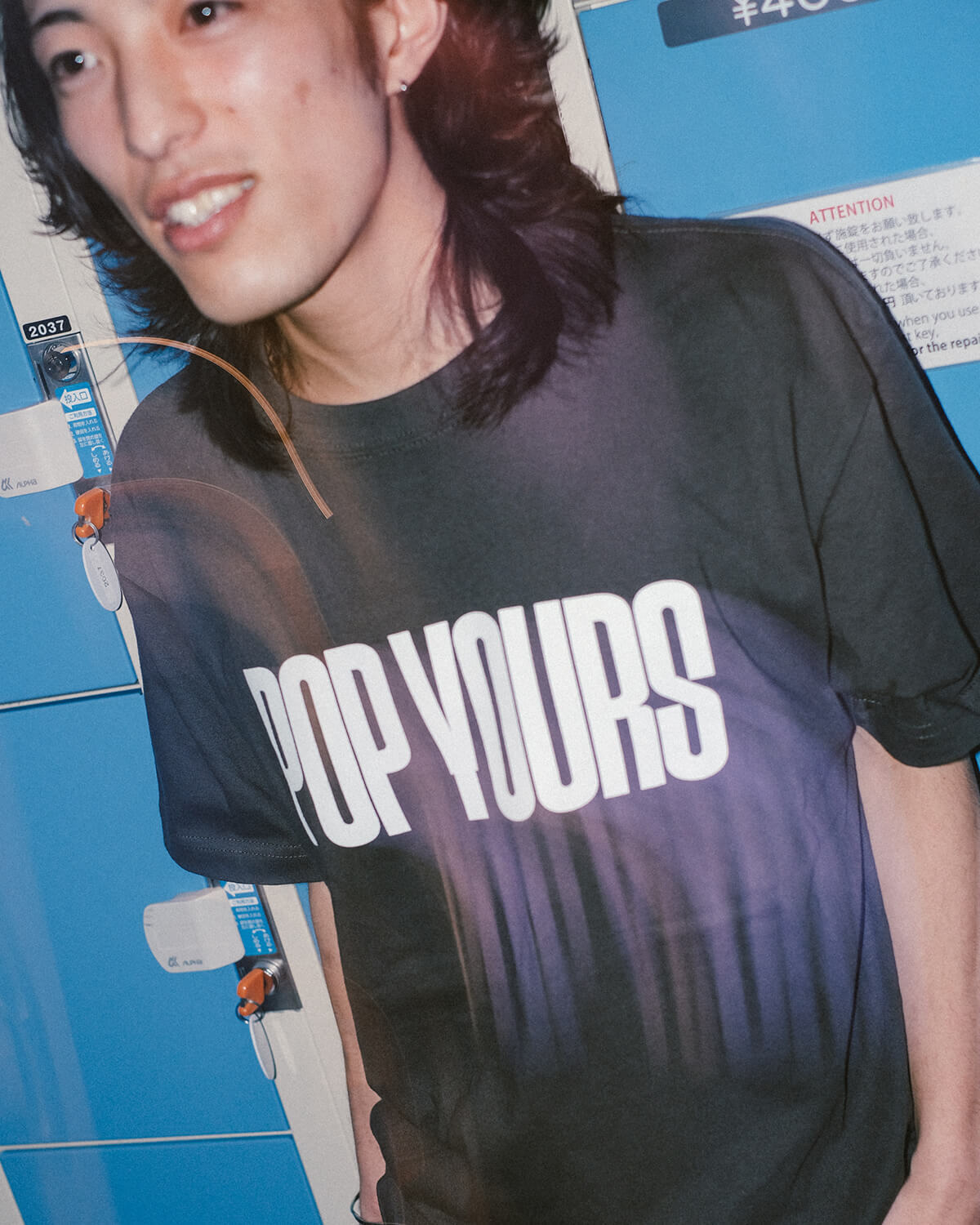 POP YOURS Logo Tee