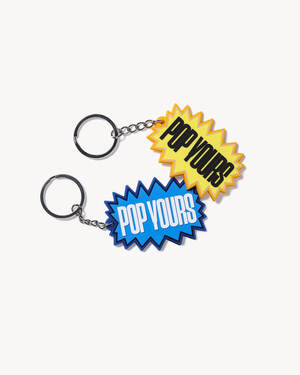 Logo Rubber Keychain