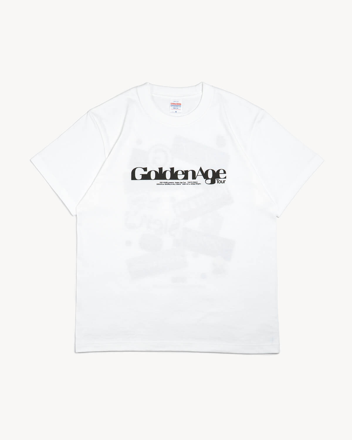 POP YOURS presents Golden Age Tour LINE UP TEE