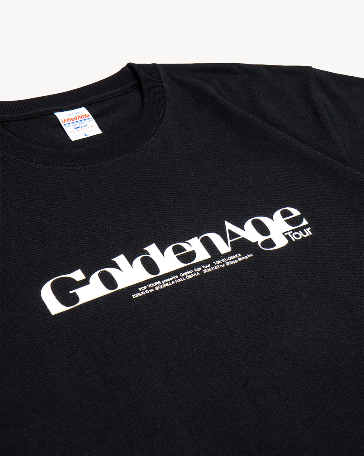 POP YOURS presents Golden Age Tour LINE UP TEE