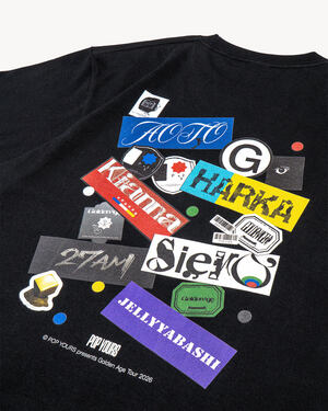POP YOURS presents Golden Age Tour LINE UP TEE