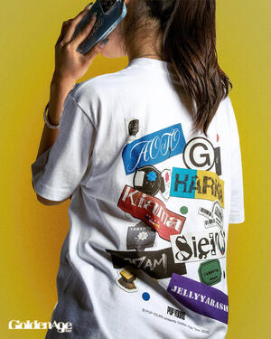 POP YOURS presents Golden Age Tour LINE UP TEE